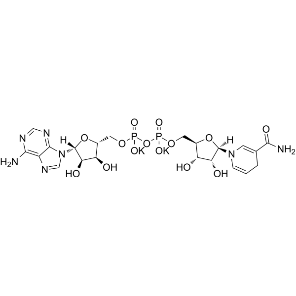 <em>β-Nicotinamide</em> <em>adenine</em> <em>dinucleotide</em> <em>reduced</em> <em>dipotassium</em>