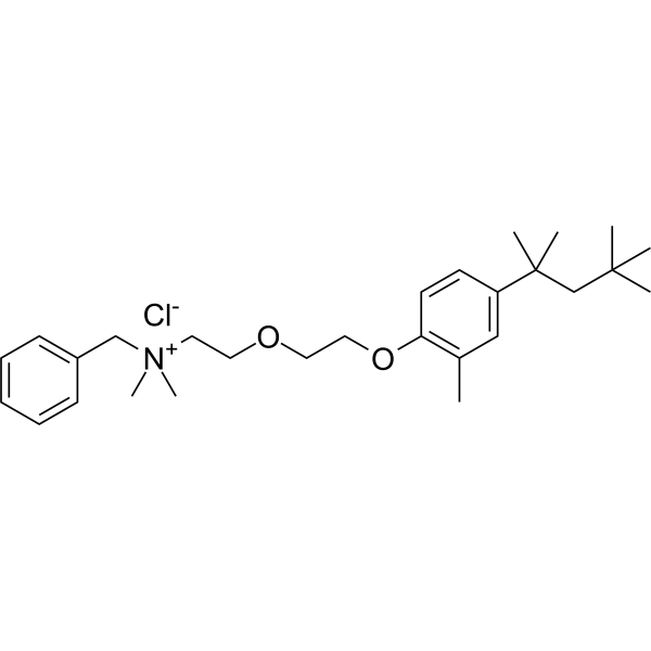 Methylbenzethonium chloride Chemical Structure
