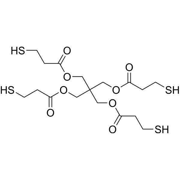Pentaerythritol tetra(3-mercaptopropionate) Chemical Structure