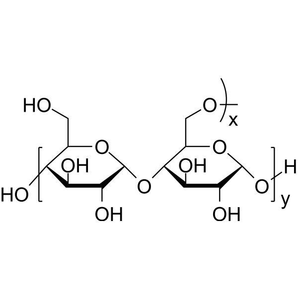 Maltodextrin, dextrose equivalent 16.5-19.5 Chemical Structure