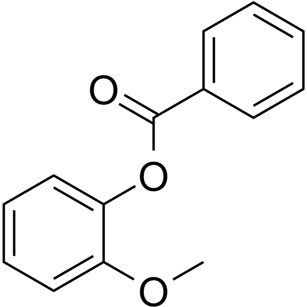 2-Methoxyphenyl benzoate Chemical Structure