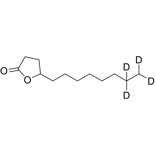 5-Octyldihydrofuran-2(3H)-one-d<em>4</em>