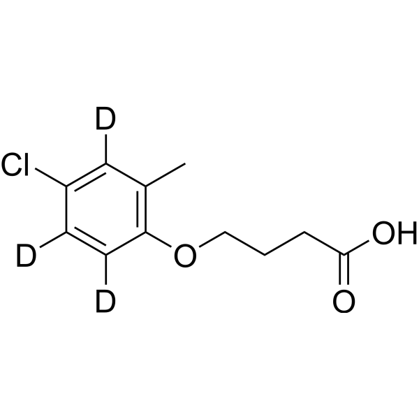 <em>4</em>-(<em>4</em>-Chloro-2-methylphenoxy)<em>butanoic</em> acid-d<em>3</em>