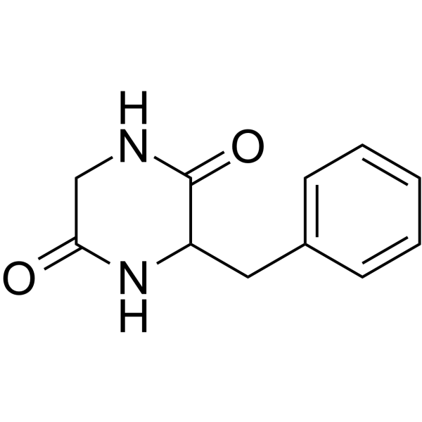Cyclo(Phe-Gly) Chemical Structure