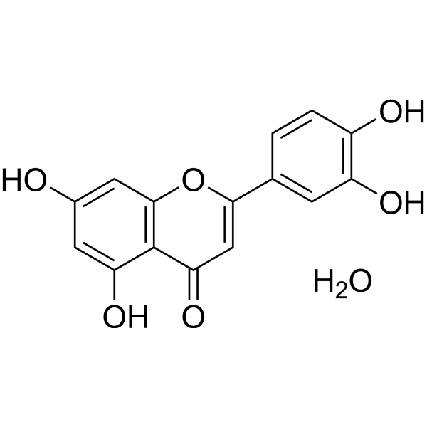 Luteolin monohydrate Chemical Structure