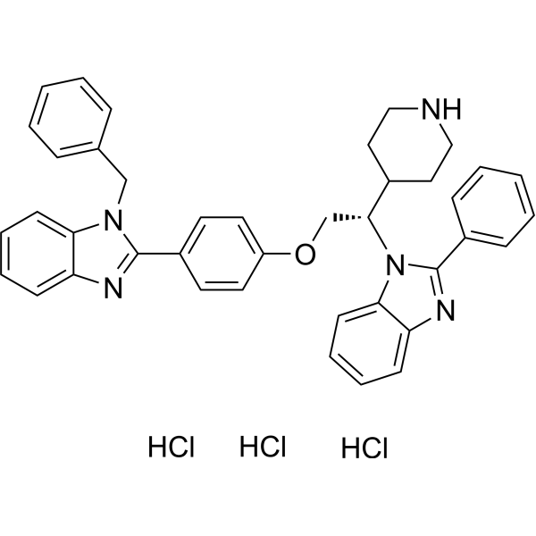 Deltarasin trihydrochloride Chemical Structure