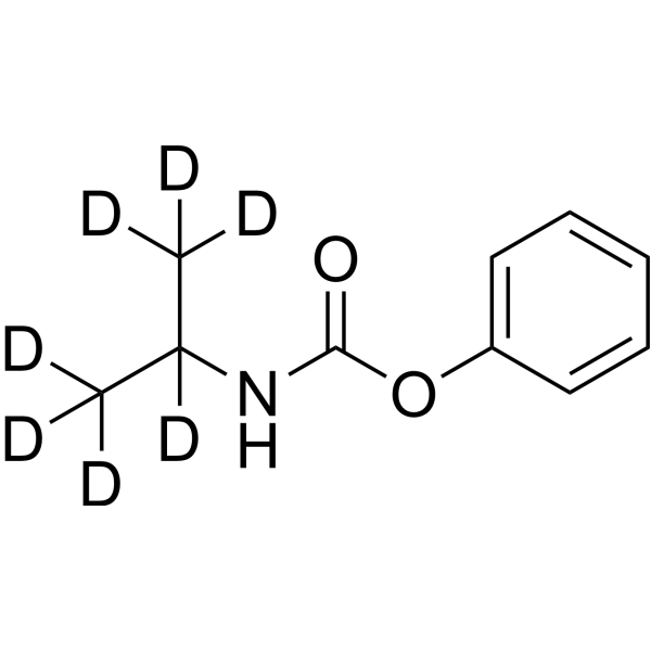 Phenyl isopropylcarbamate-d<sub>7</sub> Chemical Structure