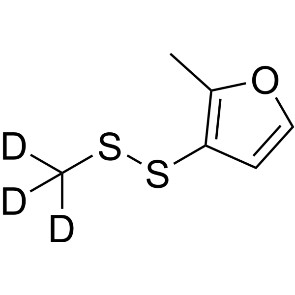 <em>2</em>-Methyl-3-(methyldisulfanyl)furan-d3