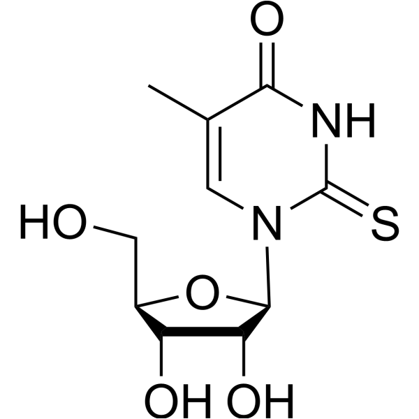 5-Methyl-2-thiouridine Chemical Structure