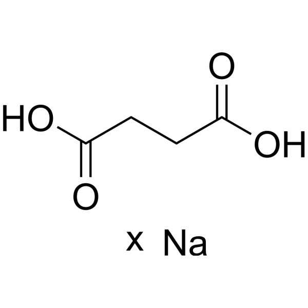 Succinic acid sodium Chemical Structure