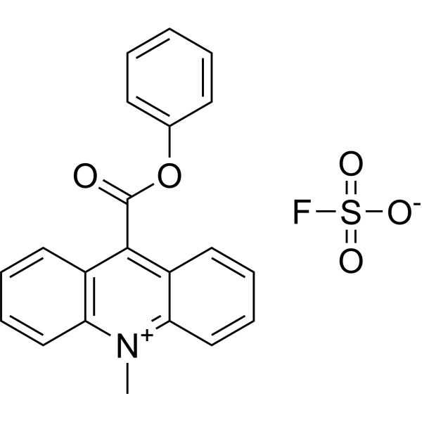 10-Methyl-9-(phenoxycarbonyl)acridinium (fluorosulfonate)