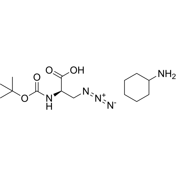Boc-D-Aza-OH (CHA) Chemical Structure