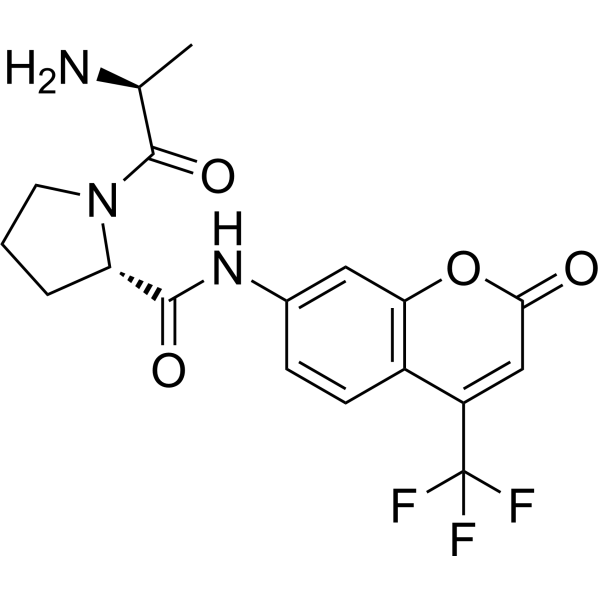 H-Ala-Pro-AFC Chemical Structure