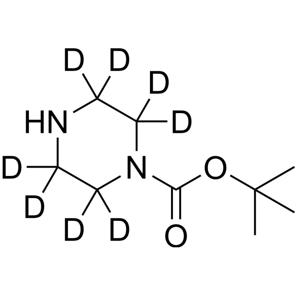 tert-Butyl piperazine-1-carboxylate-<em>2</em>,<em>2</em>,3,3,5,5,6,6-d8