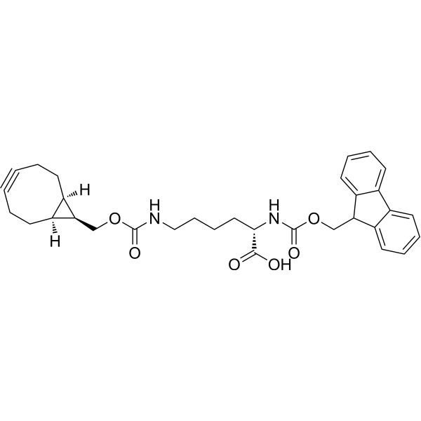 endo-BCN-Fmoc-L-Lysine Chemical Structure