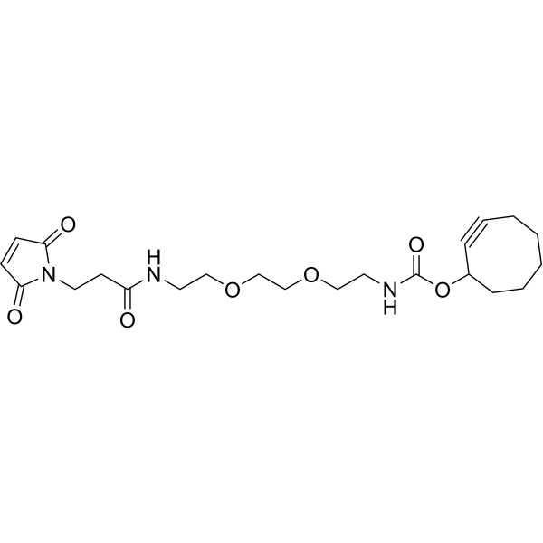 SCO-PEG2-Maleimide Chemical Structure