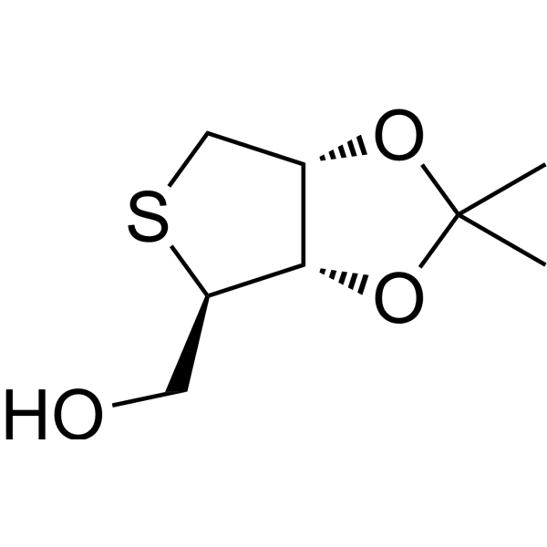 1,4-Anhydro-2,3-di-O-isopropylidene-4-thio-D-ribitol Chemical Structure