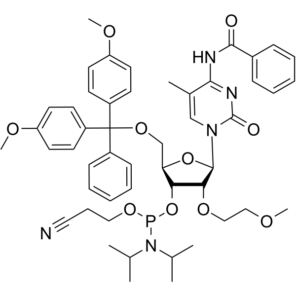 2'-O-MOE-5-Me-C(Bz) Chemical Structure