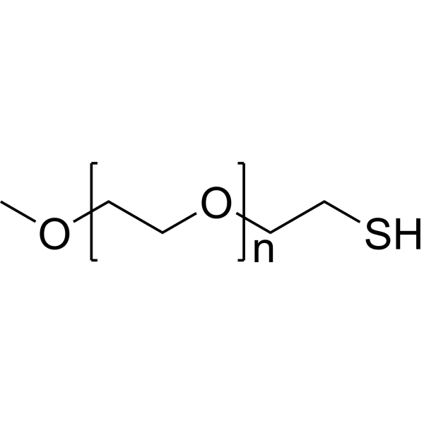 m-PEG-thiol (MW 3400) Chemical Structure