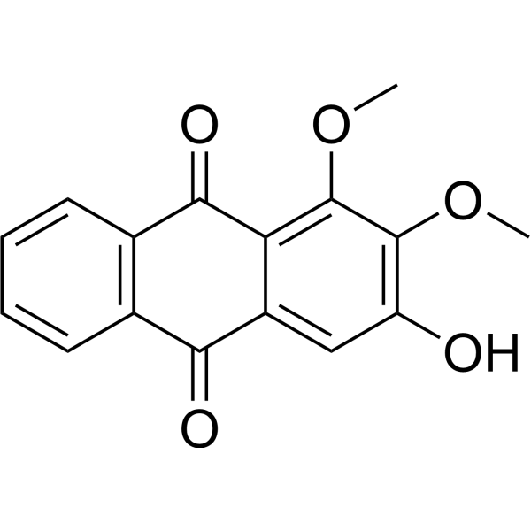 Anthragallol 1,2-dimethyl ether Chemical Structure