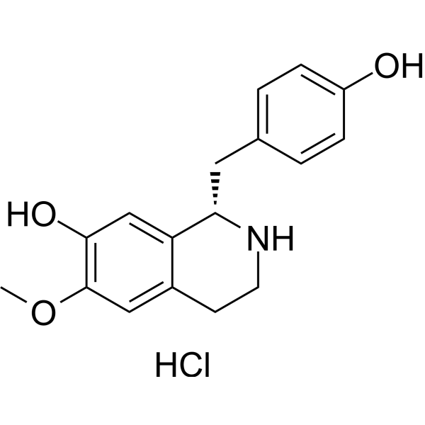 (-)-Coclaurine hydrochloride Chemical Structure