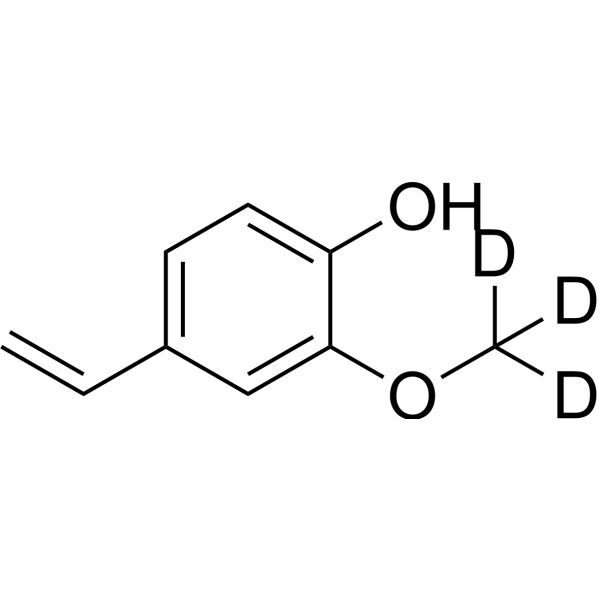 2-(<em>Methoxy-d</em><em>3</em>)-4-vinylphenol