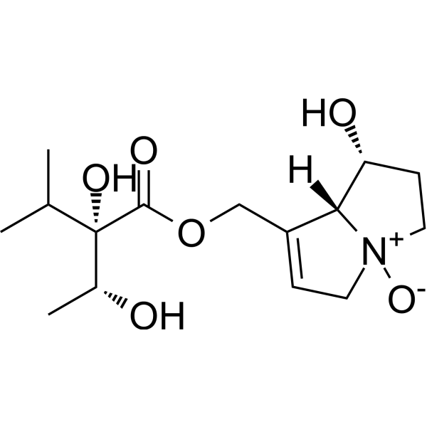 Intermedine N-oxide Chemical Structure