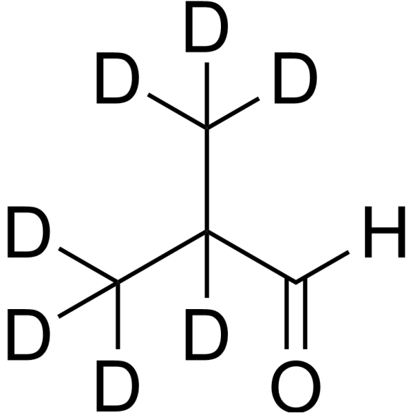 2-(Methyl-d3)propanal-2,3,3,3-d4 Chemical Structure