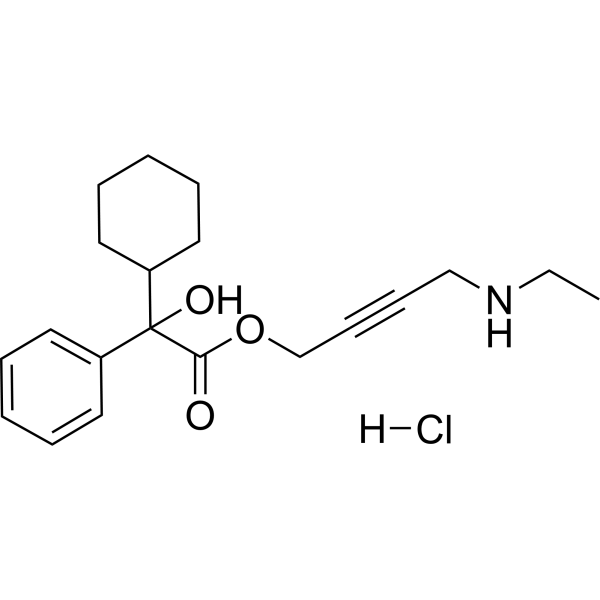 N-Desethyloxybutynin hydrochloride Chemical Structure