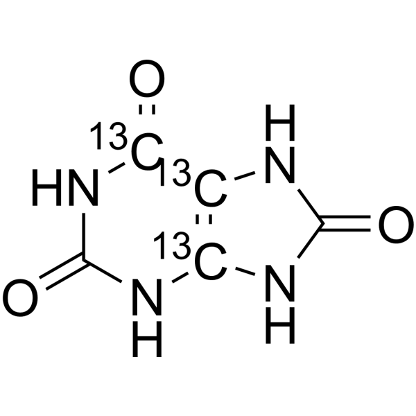 Uric acid-<em>13</em>C3