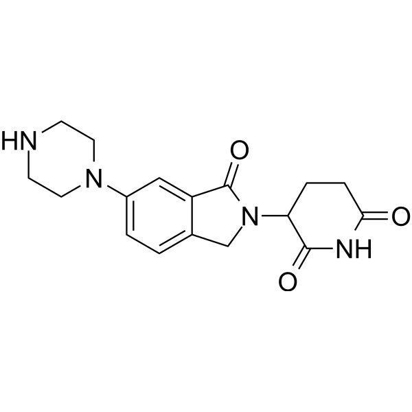 Phthalimidinoglutarimide-6-piperazine Chemical Structure