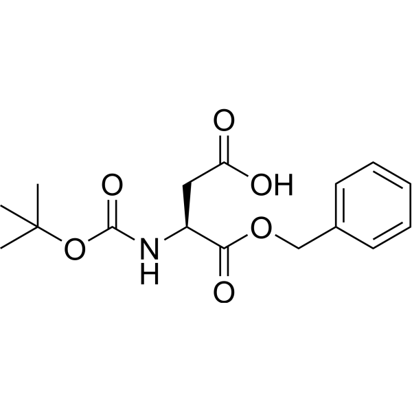 (<em>S</em>)-2-(tert-Butoxycarbonylamino)succinic acid benzyl ester