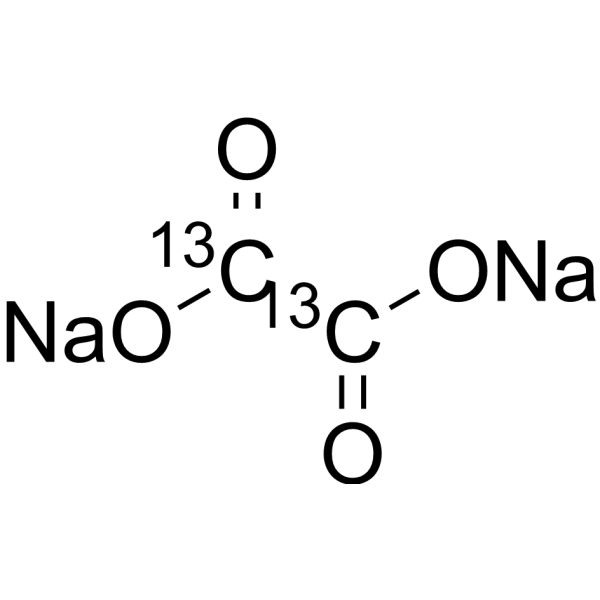 Oxalic Acid-<sup>13</sup>C<sub>2</sub> disodium Chemical Structure