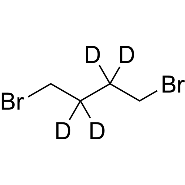 1,4-Dibromobutane-2,2,3,3-d<sub>4</sub> Chemical Structure