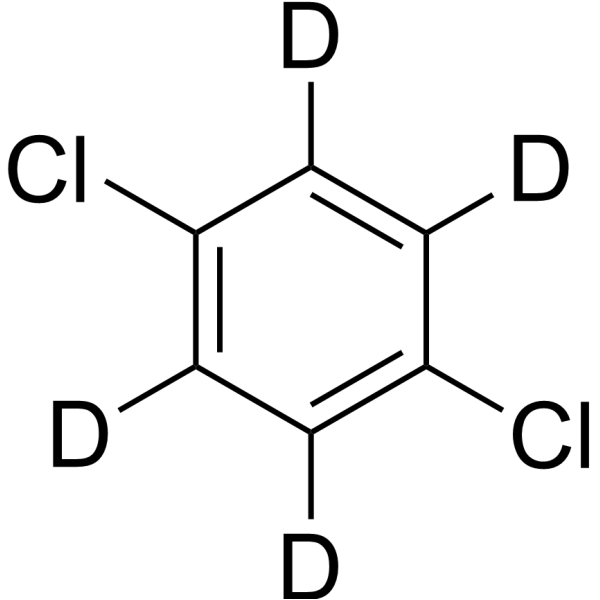 1,4-Dichlorobenzene-d<sub>4</sub> Chemical Structure