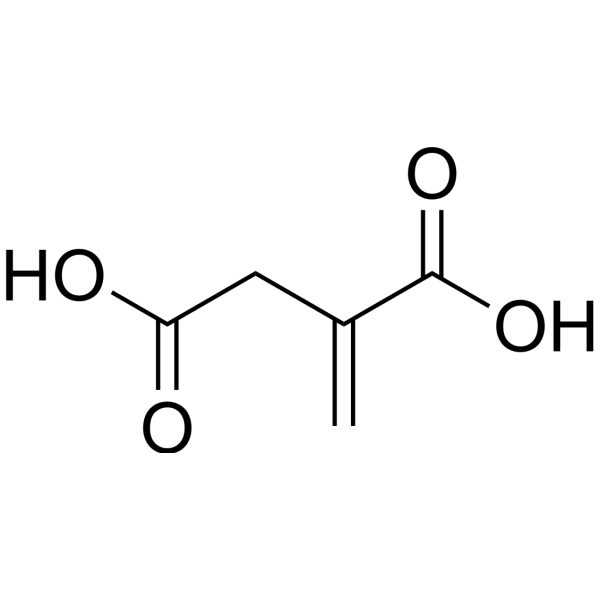Itaconic acid (Standard) Chemical Structure