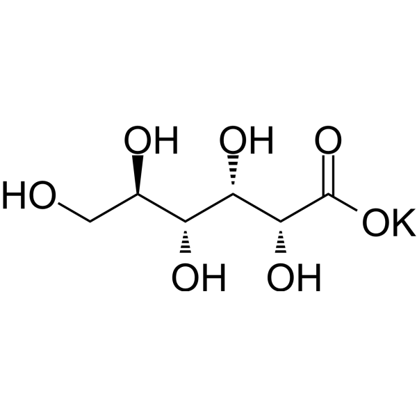 D-Gluconic acid potassium Chemical Structure
