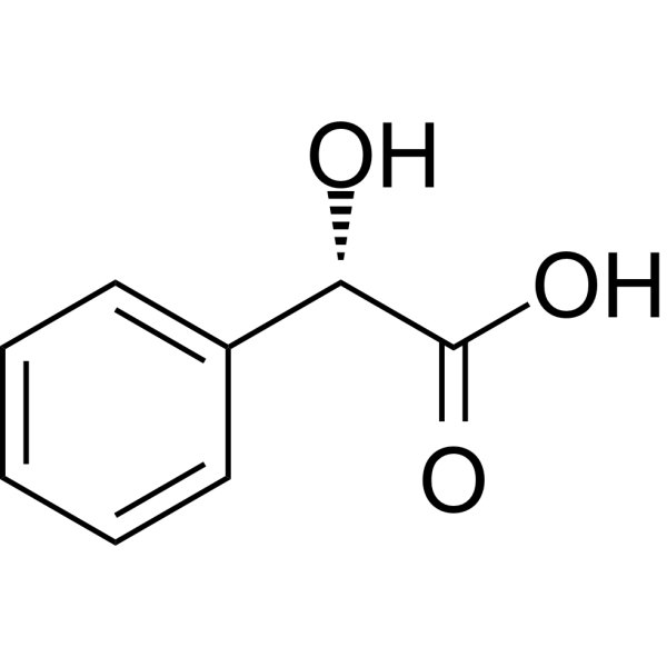 (S)-Mandelic acid Chemical Structure