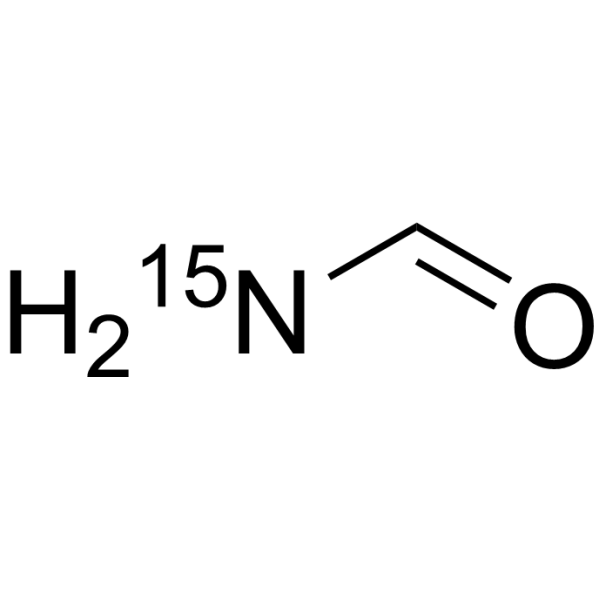 Formamide-<sup>15</sup>N Chemical Structure