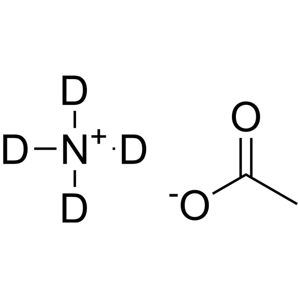 Ammonium-d<sub>4</sub> acetate Chemical Structure