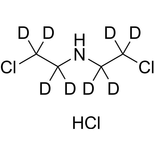 <em>Bis(2</em>-<em>Chloroethyl</em>)<em>amine</em> hydrochloride-d<em>8</em>