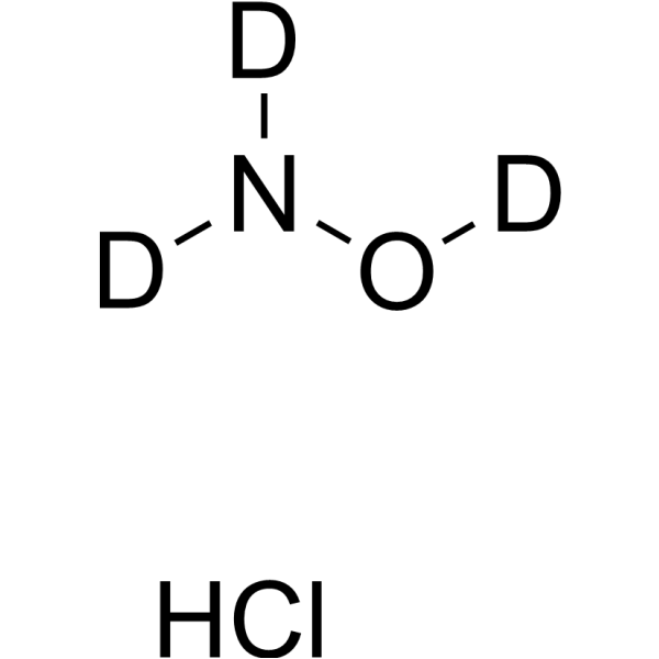 Hydroxylamine-d<sub>3</sub> hydrochloride Chemical Structure