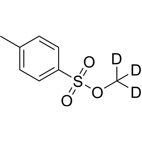 Methy-d<sub>3</sub> (toluenesulfonate) Chemical Structure