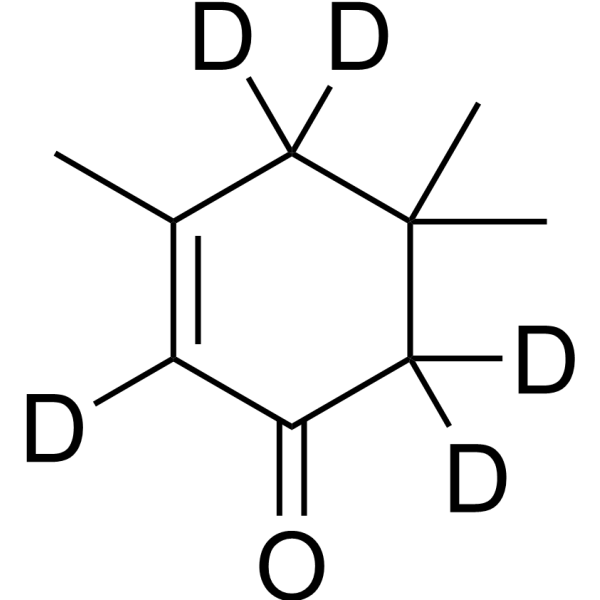 Isophorone-d<sub>5</sub> Chemical Structure