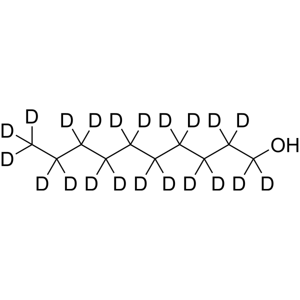 1-Decanol-d<sub>21</sub> Chemical Structure
