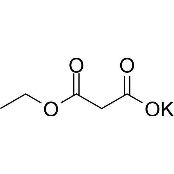 3-Ethoxy-3-oxopropanoic acid potassium Chemical Structure