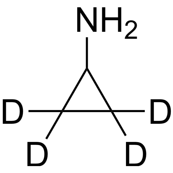 Cyclopropyl-2,2,3,3-amine-d<sub>4</sub> Chemical Structure