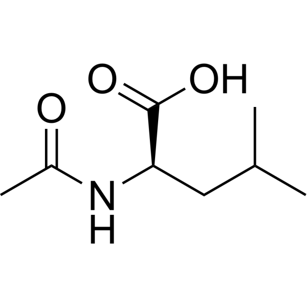 N-Acetyl-R-leucine Chemical Structure
