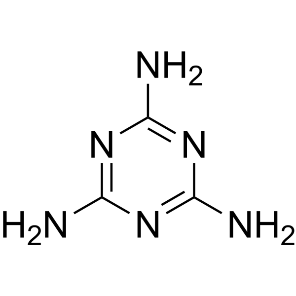 Melamine (Standard) Chemical Structure