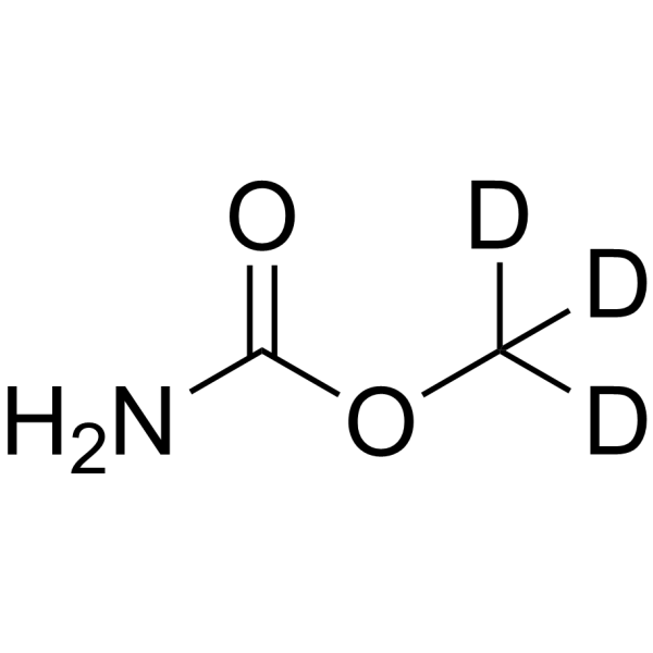 Methyl carbamate-d<sub>3</sub> Chemical Structure